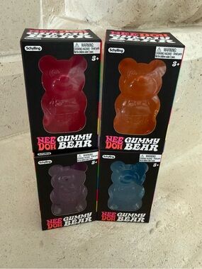 *NEW* NeeDoh Gummy Bear -4 count